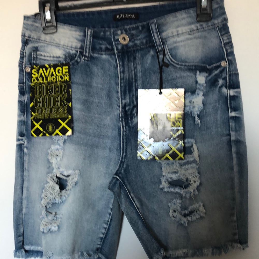 Savage jean shorts